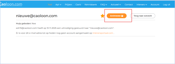 Archiveren